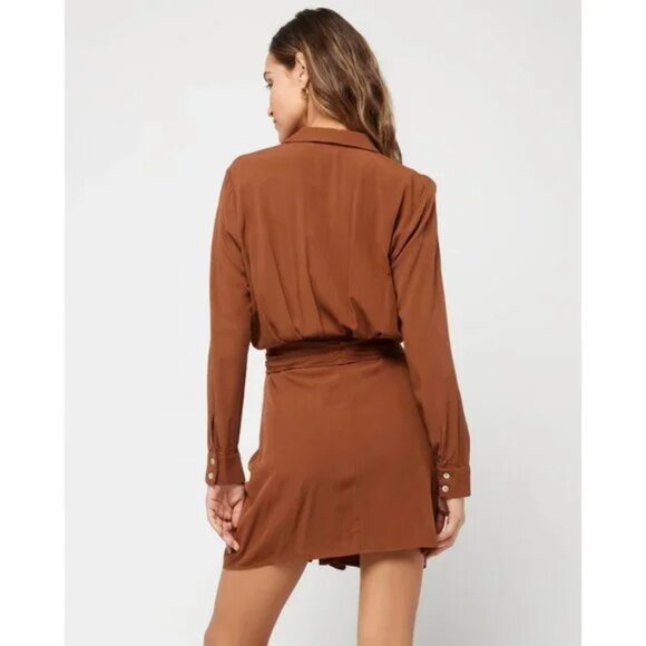 L*SPACE Aura Mini Shirt Dress M - Picture 2 of 16